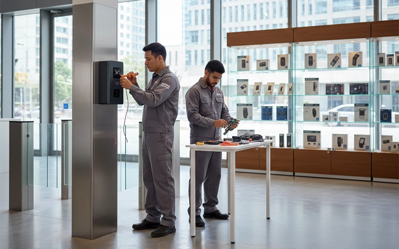 خدمات نصب، فروش و تعمیر اکسس کنترل