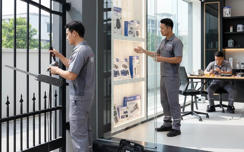 خدمات نصب، فروش و تعمیر جک پارکینگ