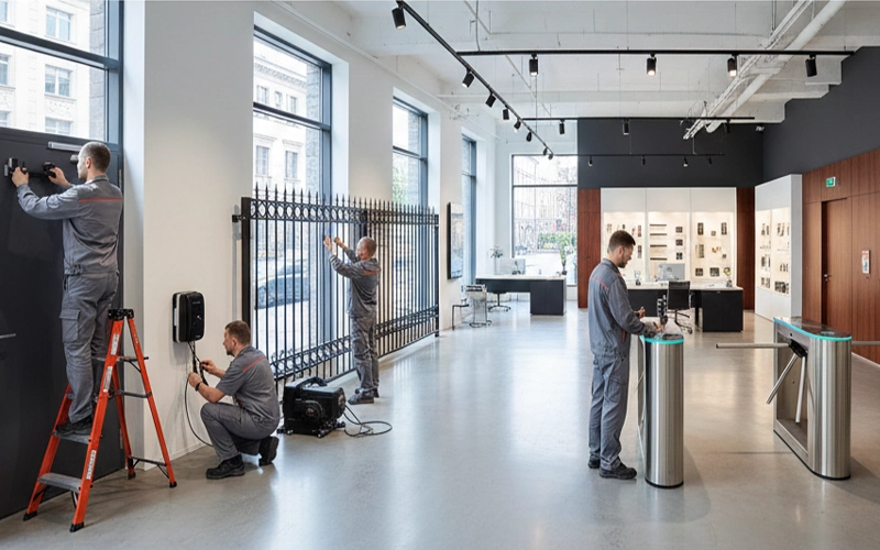 خدمات درب اتوماتیک و سیستم‌های امنیتی در غرب تهران | نصب و تعمیر تخصصی