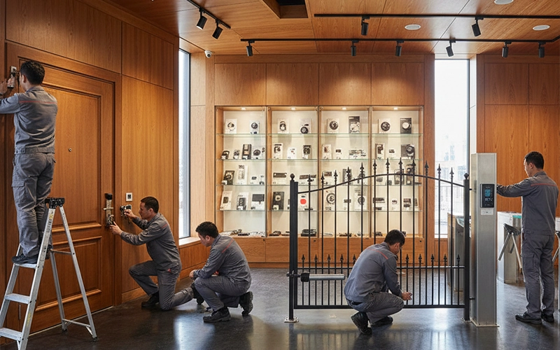 خدمات نصب، فروش و تعمیر جک پارکینگ، قفل برقی، آرام‌بند و اکسس کنترل در شمال تهران