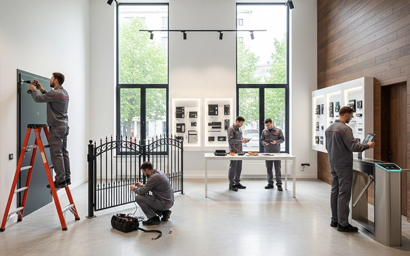 فروش و تعمیر تجهیزات درب اتوماتیک و امنیتی در جنوب تهران