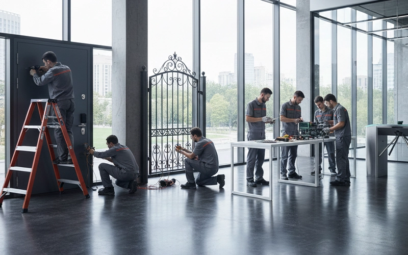 نصب و تعمیر جک پارکینگ، آرام‌بند، قفل برقی و اکسس کنترل در شرق تهران