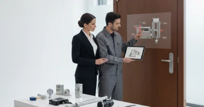 آرام‌بند درب چیست و چرا تنظیم نبودن آن باعث خرابی قفل می‌شود؟